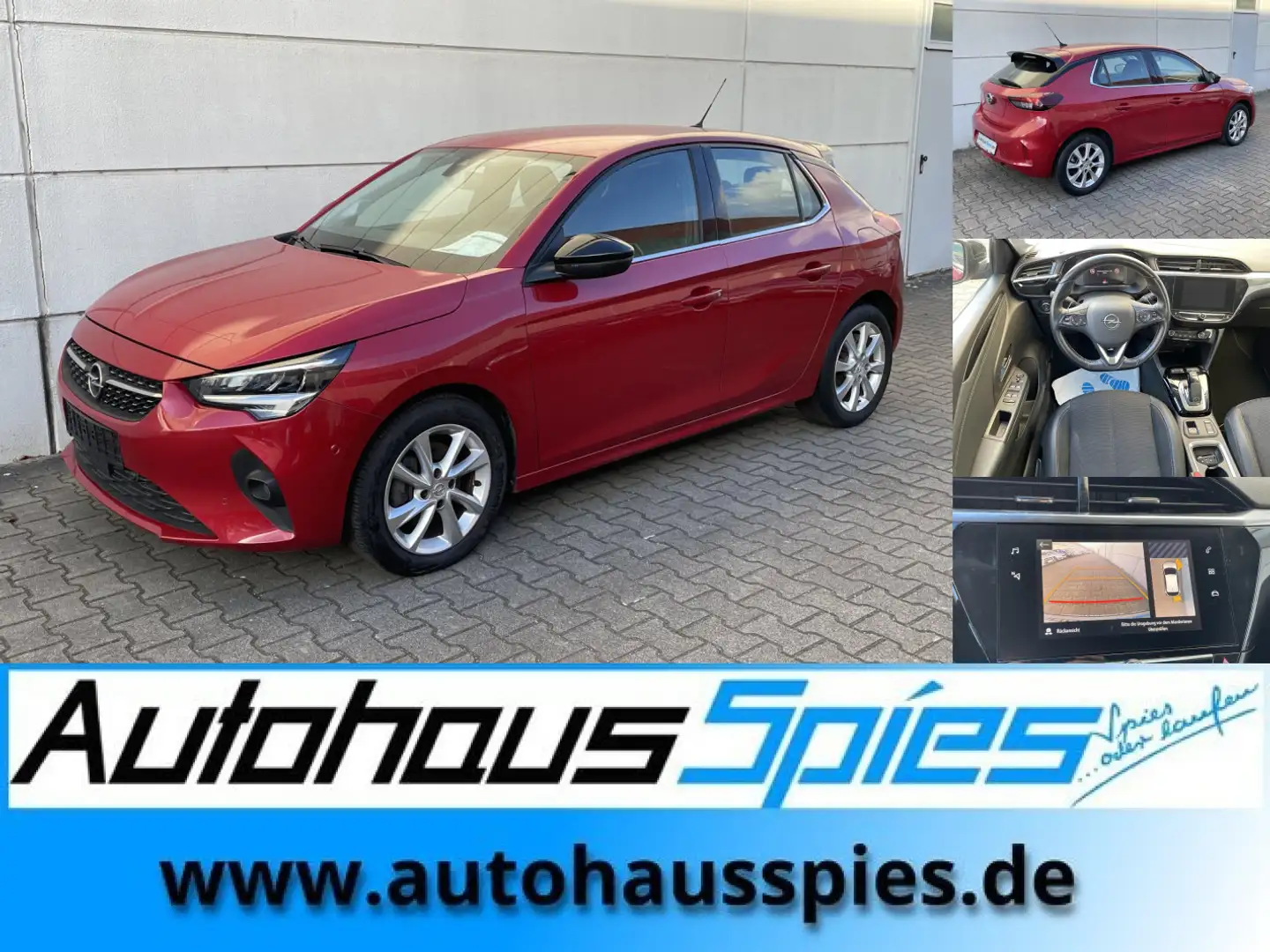 Opel Corsa 1.2 Turbo Aut. Elegance LED RKam DAB CarPlay Tmat Rot - 1