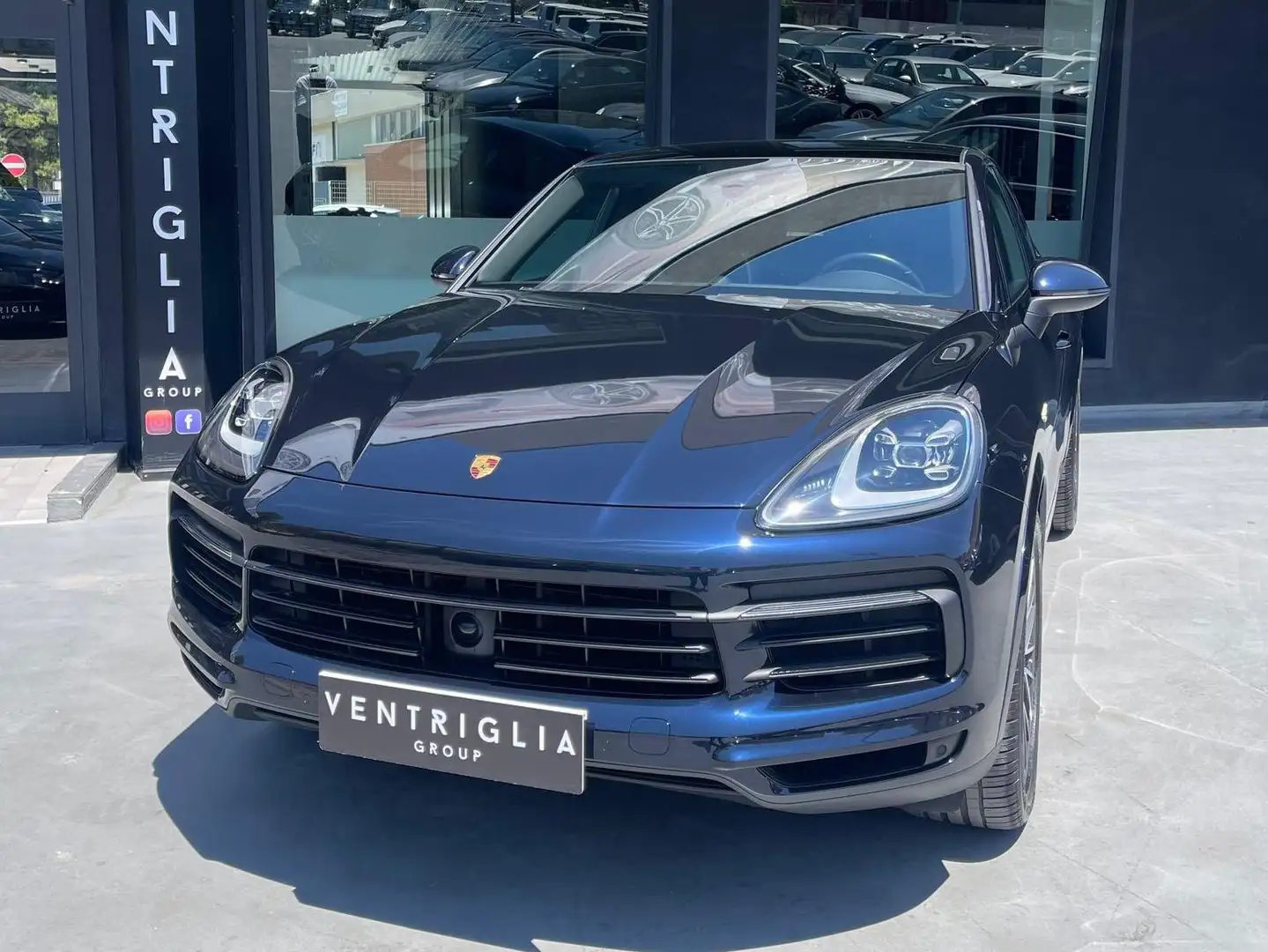 Porsche Cayenne Coupe 3.0 e-hybrid tiptronic Blu/Azzurro - 1