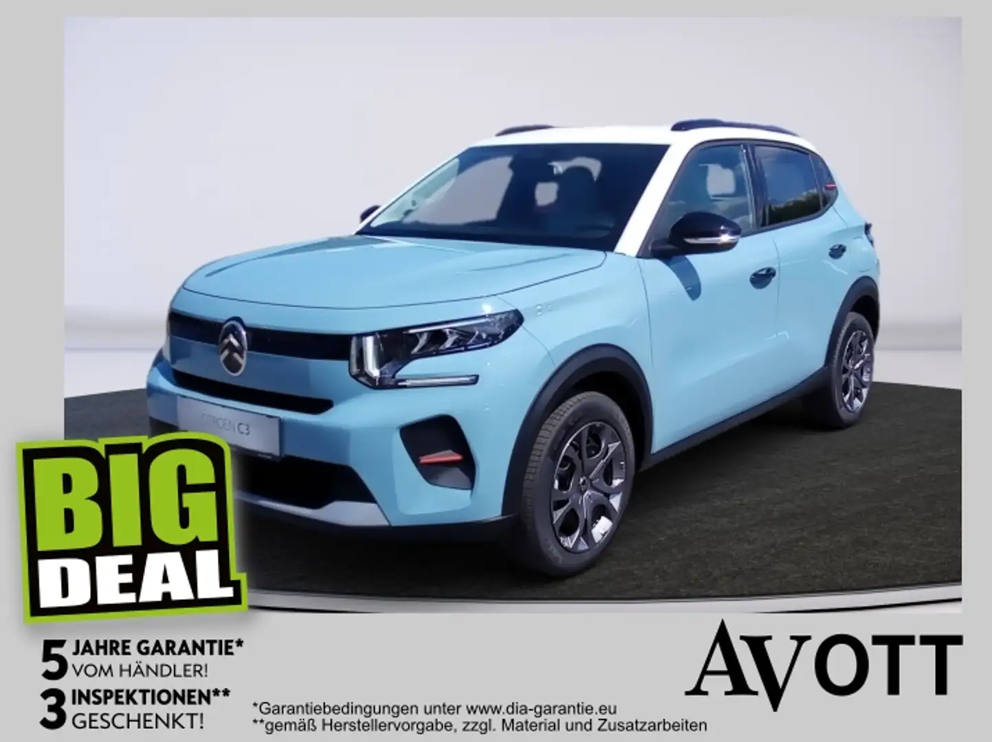 Citroen C3 PT 100 Max Azul - 1