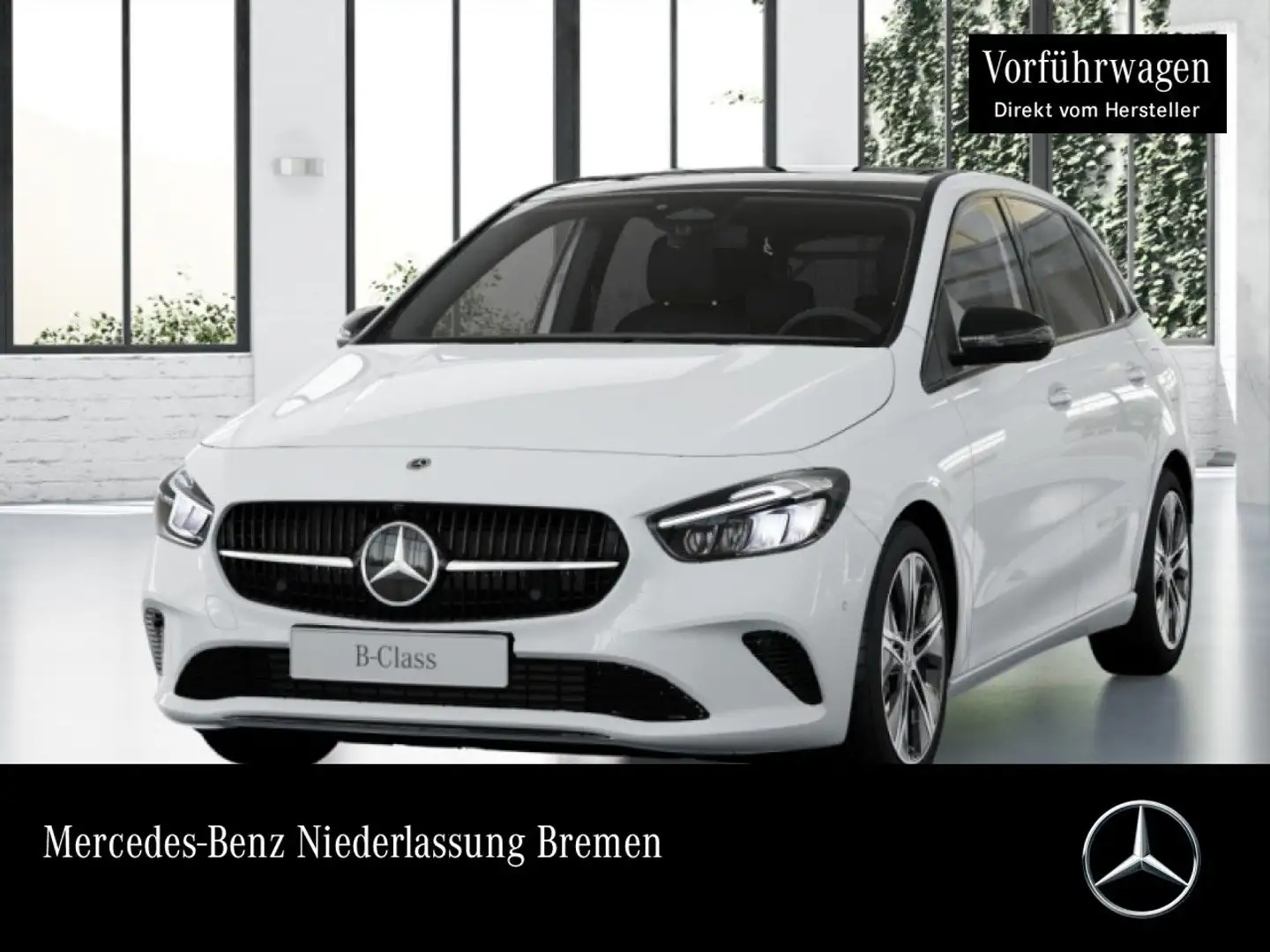 Mercedes-Benz B 180 PROGRESSIVE+NIGHT+PANO+LED+KAMERA+TOTW+7G Weiß - 1