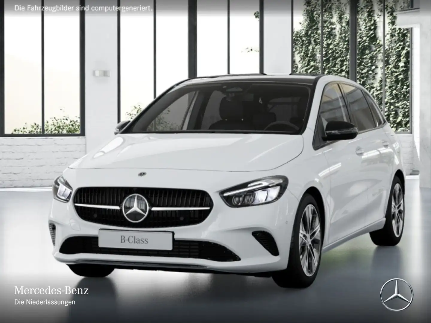 Mercedes-Benz B 180 PROGRESSIVE+NIGHT+PANO+LED+KAMERA+TOTW+7G Weiß - 2