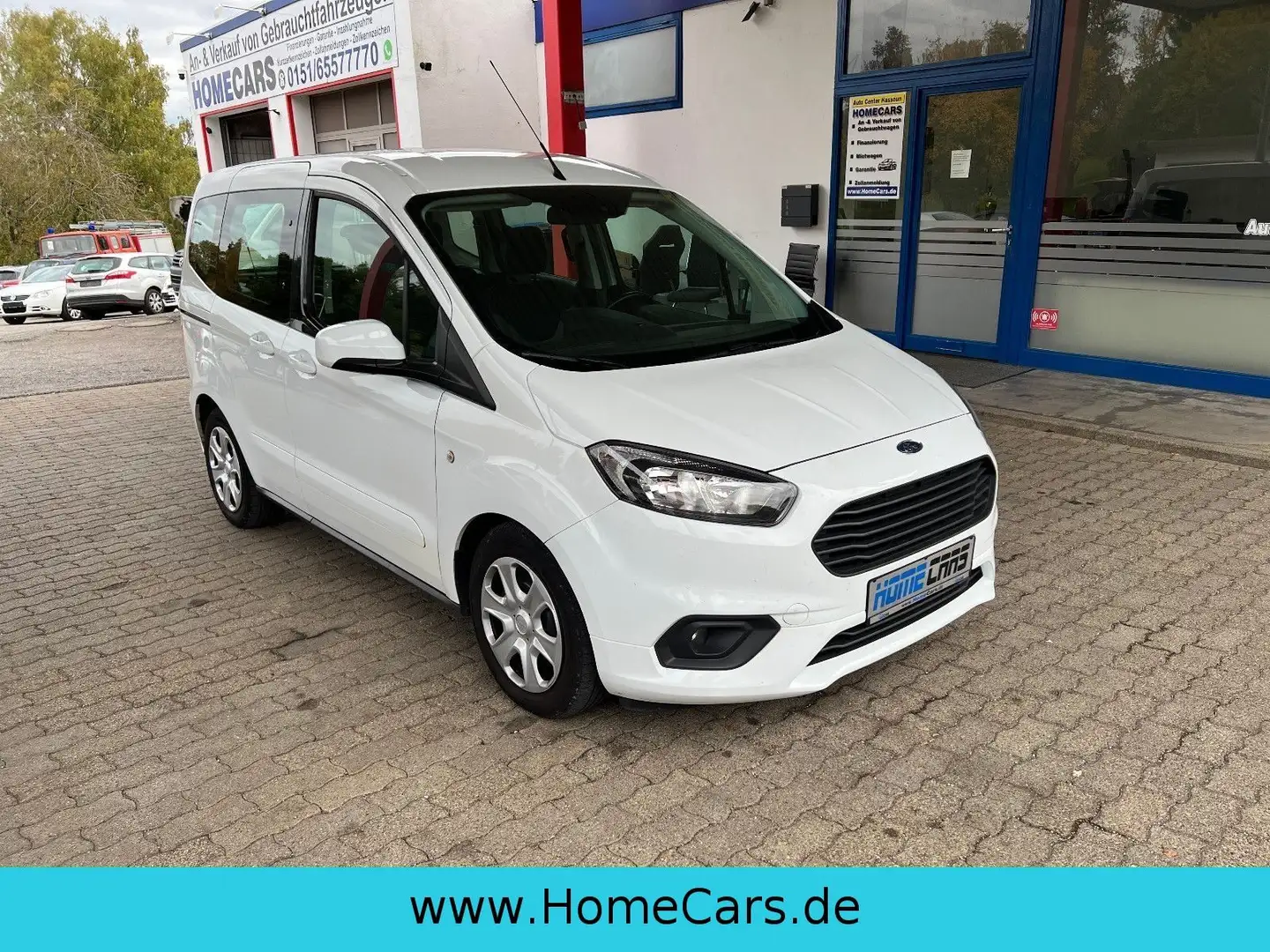 Ford Tourneo Courier Trend - TÜV 11/2027 Weiß - 2
