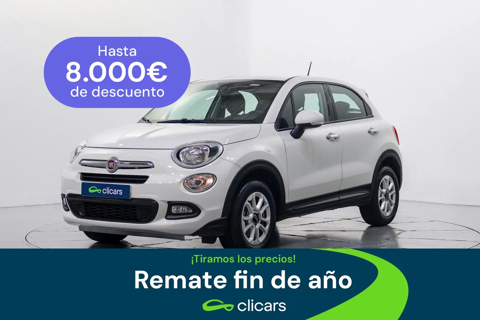 Fiat 500X 1.6 E-Torq Pop Star 4x2 81kW Blanco - 1