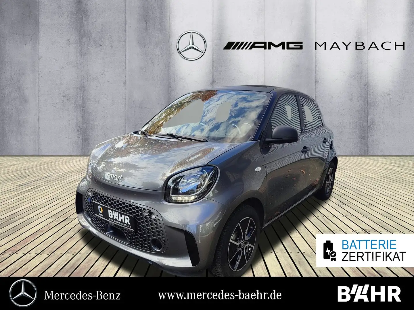 smart forFour forfour EQ Klima/Sitzhzg./Tempomat/Faltdach/15" Grau - 1
