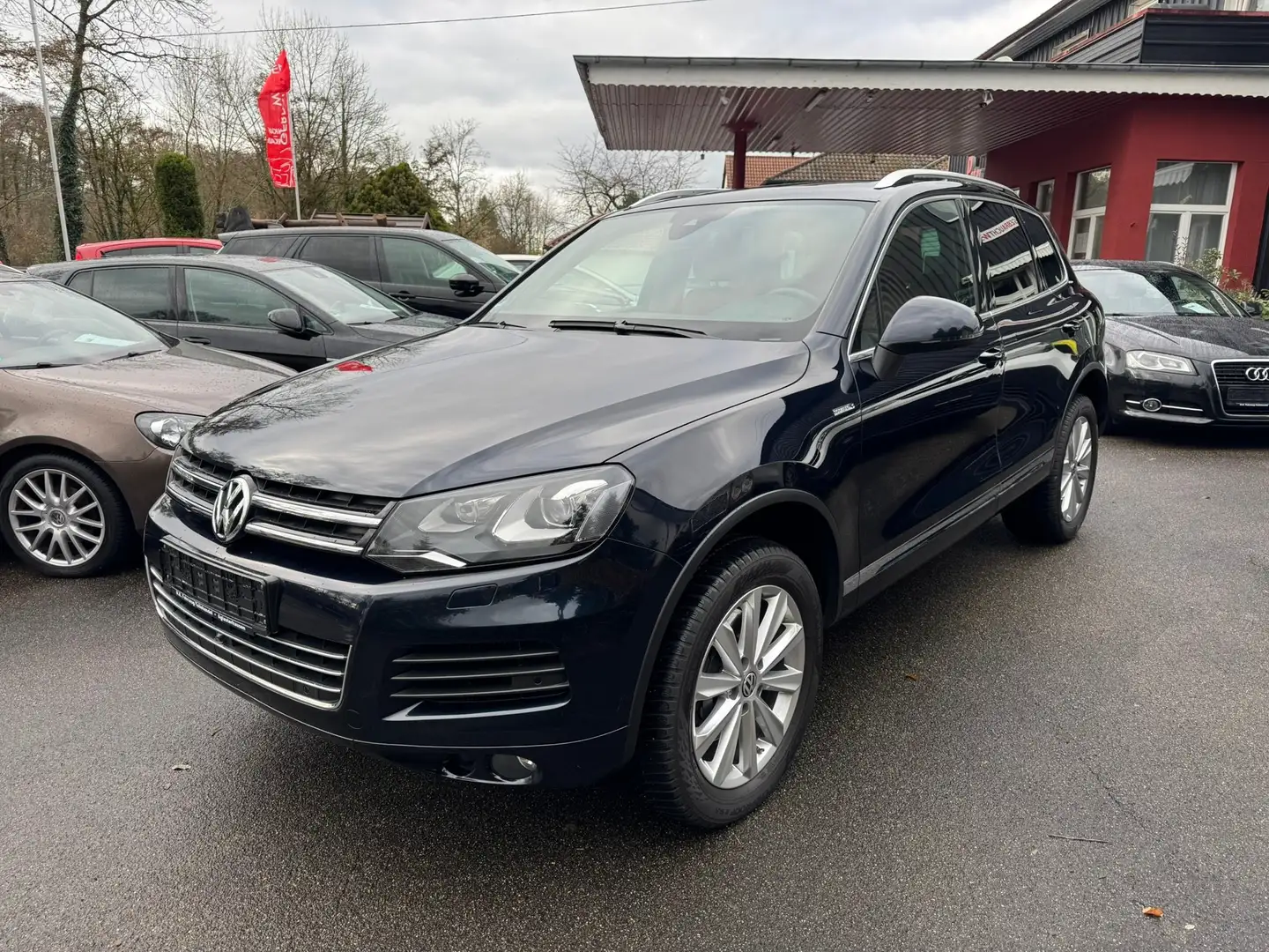 Volkswagen Touareg 4.2 V8 TDI Edition X *AHK*ACC*Dynaudio*Keyless* Bleu - 1