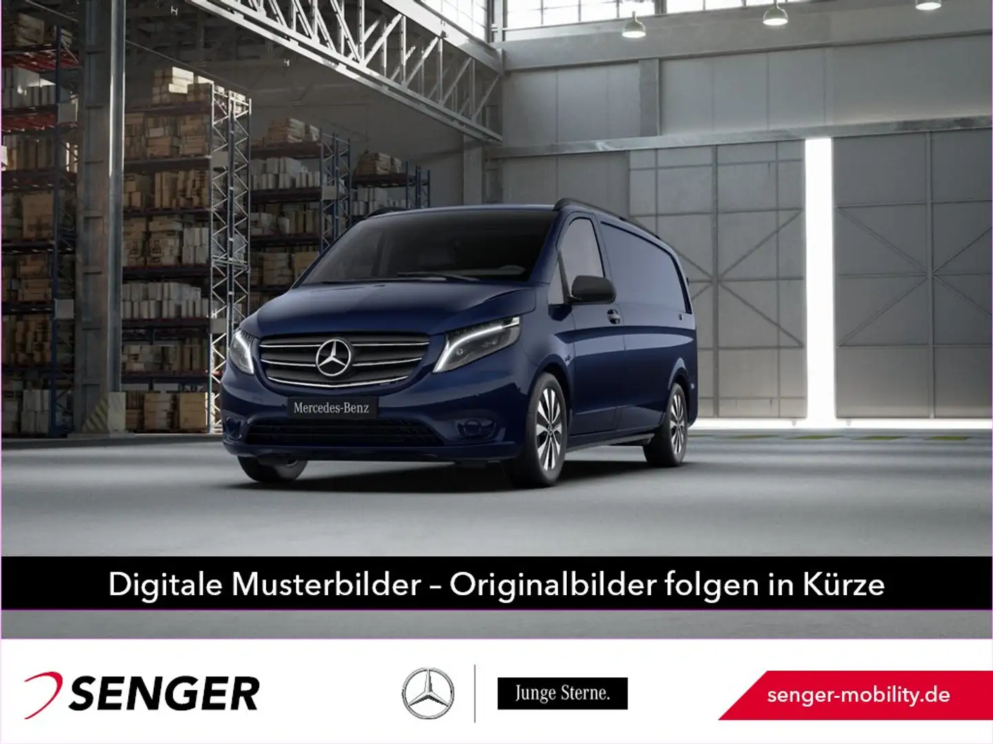 Mercedes-Benz Vito 119 CDI Kasten lang LED Distronic Kamera 9G Blau - 1