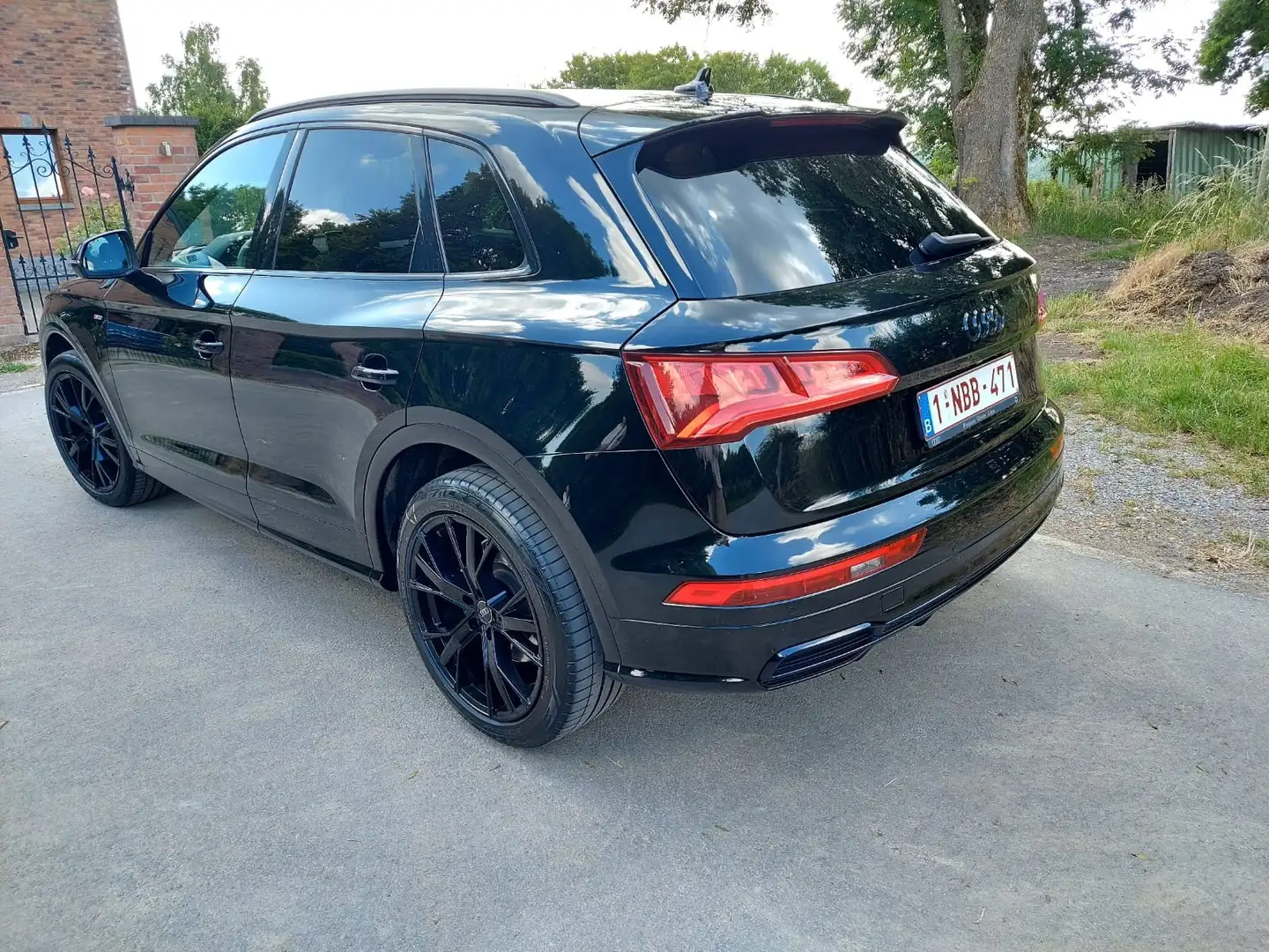 Audi Q5 Q5 35TDi Business S line S tronic *Full Black* Zwart - 1