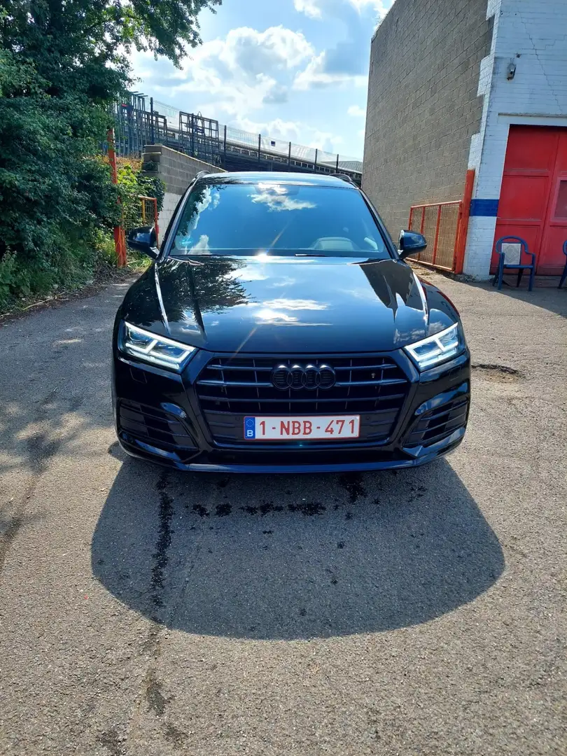 Audi Q5 Q5 35TDi Business S line S tronic *Full Black* Zwart - 2