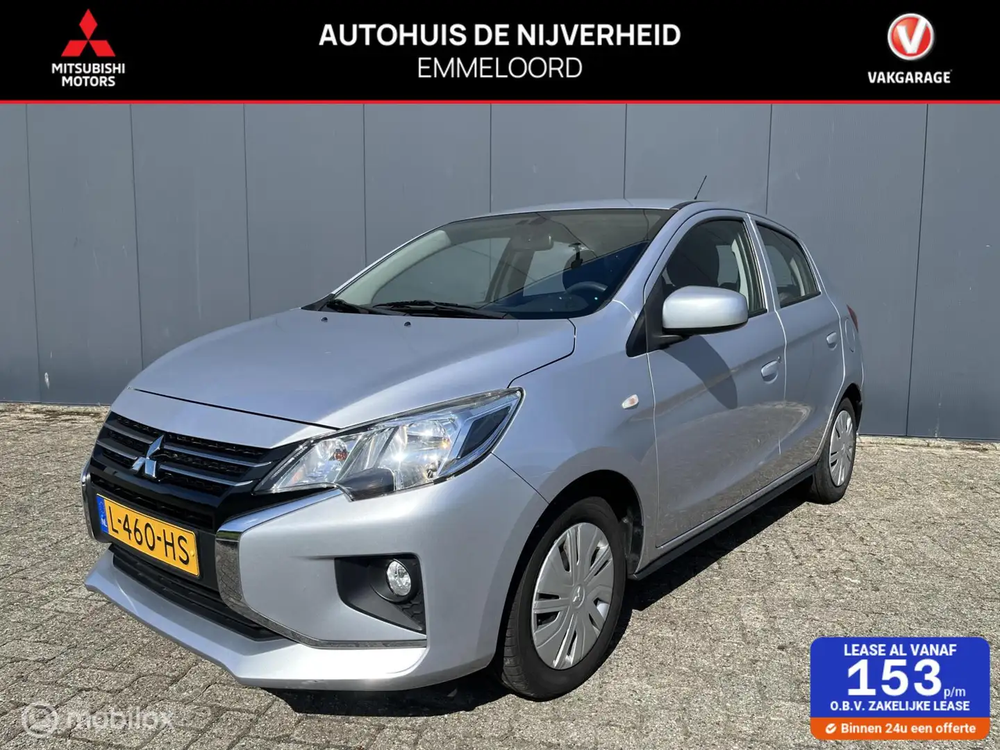 Mitsubishi Space Star 1.2 Cool+ airco sesnoren achter carplay Gris - 1