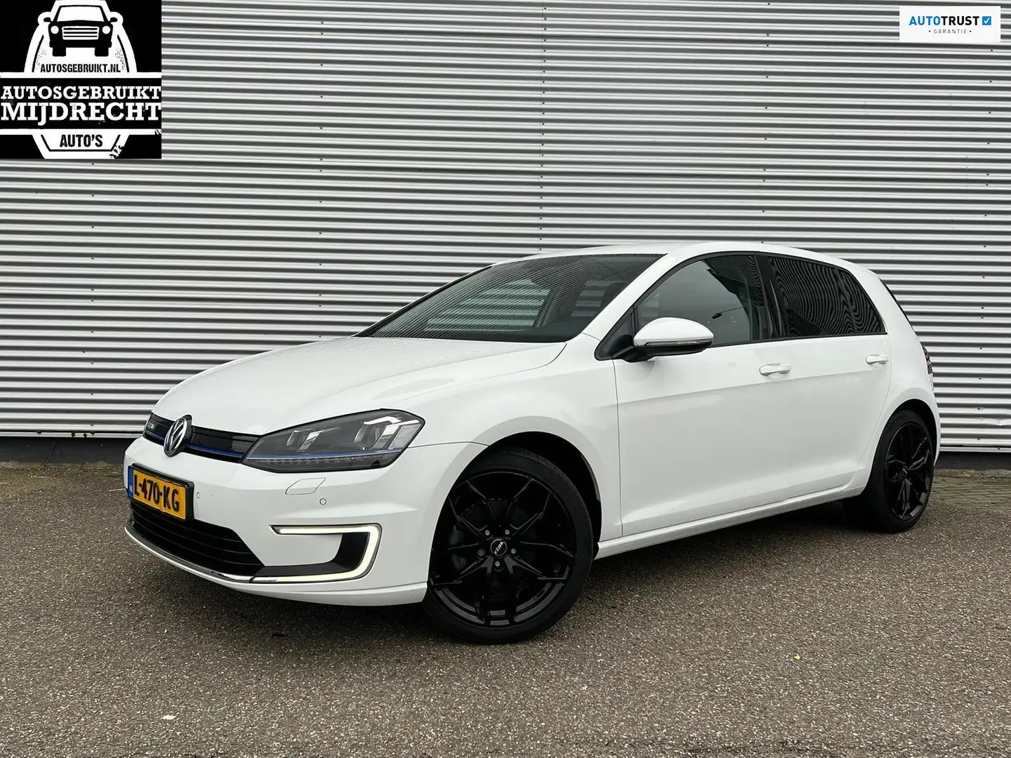 Volkswagen e-Golf € 13.390,- incl. subsidie particulier / camera / a Blanc - 1