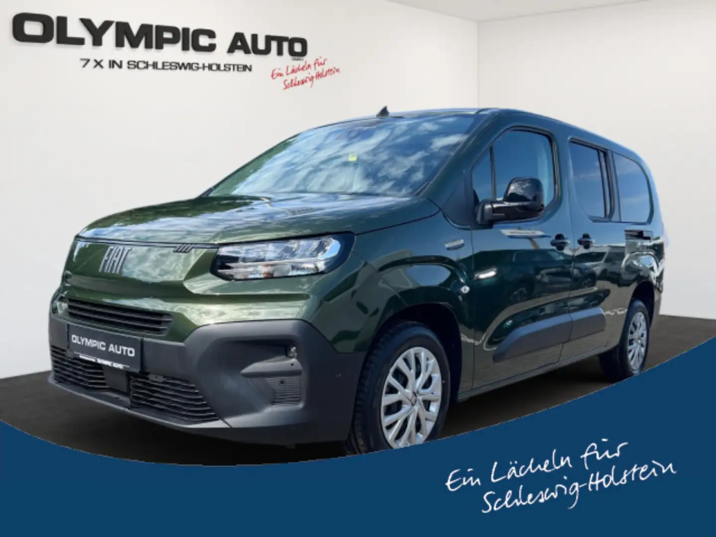 Fiat Doblo Maxi 1,5 Automatik  7-SITZE KAMERA SITZHZG Grün - 1