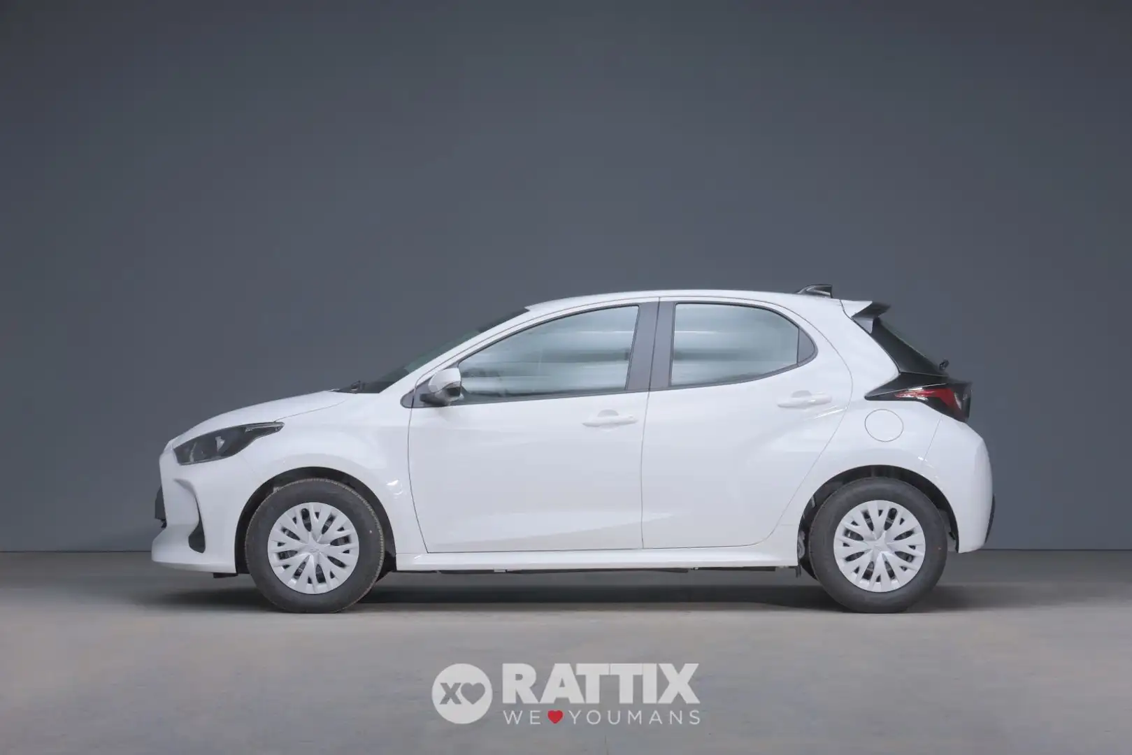 Toyota Yaris 1.5 Hybrid Active CVT Bianco - 2