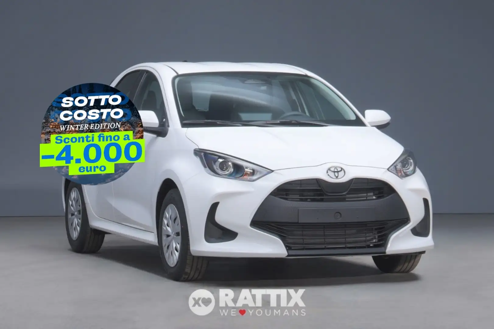 Toyota Yaris 1.5 Hybrid Active CVT Bianco - 1