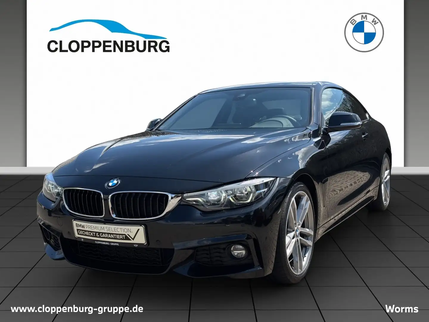 BMW 430 i Coupé M Sportpaket Navi+E.Sitze Memo.+SHZ Siyah - 1