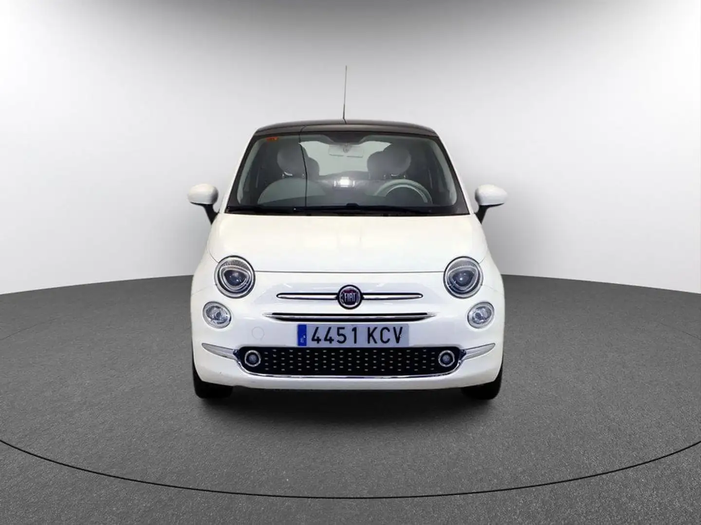 Fiat 500 1.2 Lounge Blanc - 2