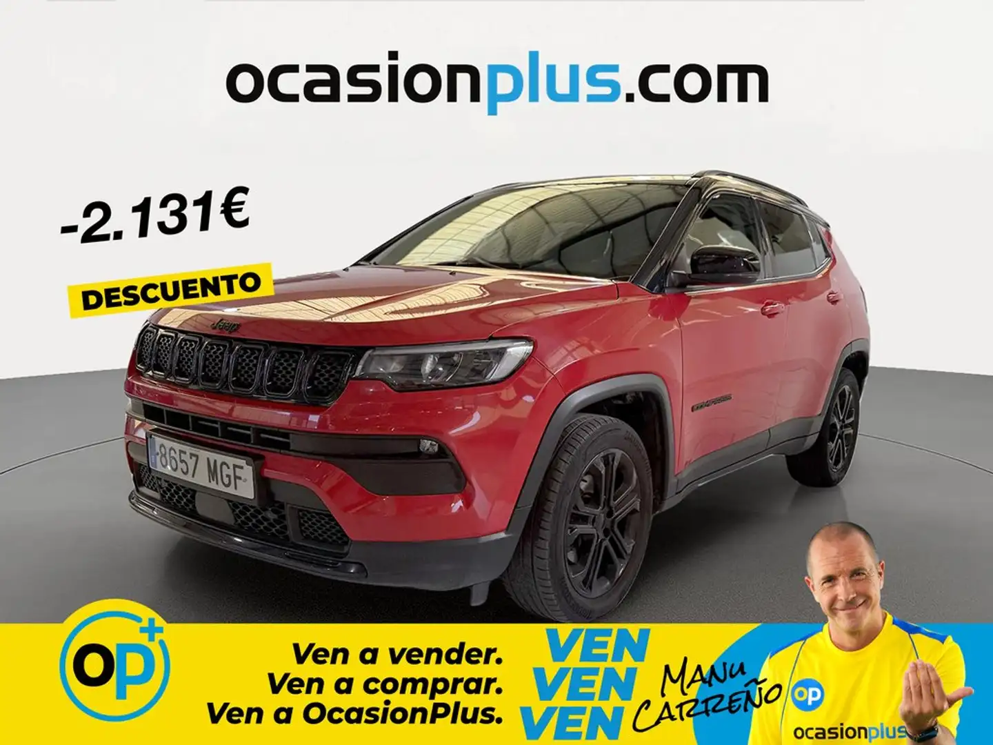 Jeep Compass 1.5 MHEV Night Eagle FWD DCT Rojo - 1