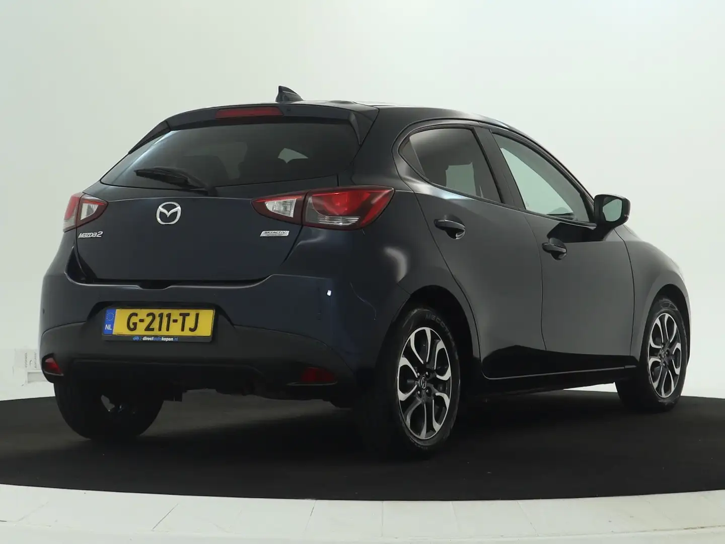 Mazda 2 1.5 Skyactiv-G GT-M NAVI| Stoelverwarming | Keyles Blauw - 2