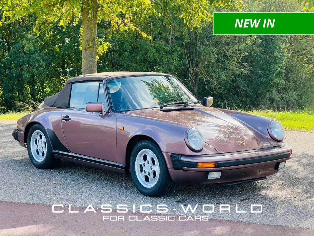 Porsche 911 Carrera 3.2 Cabriolet â Cassis Red â G5, foto 3
