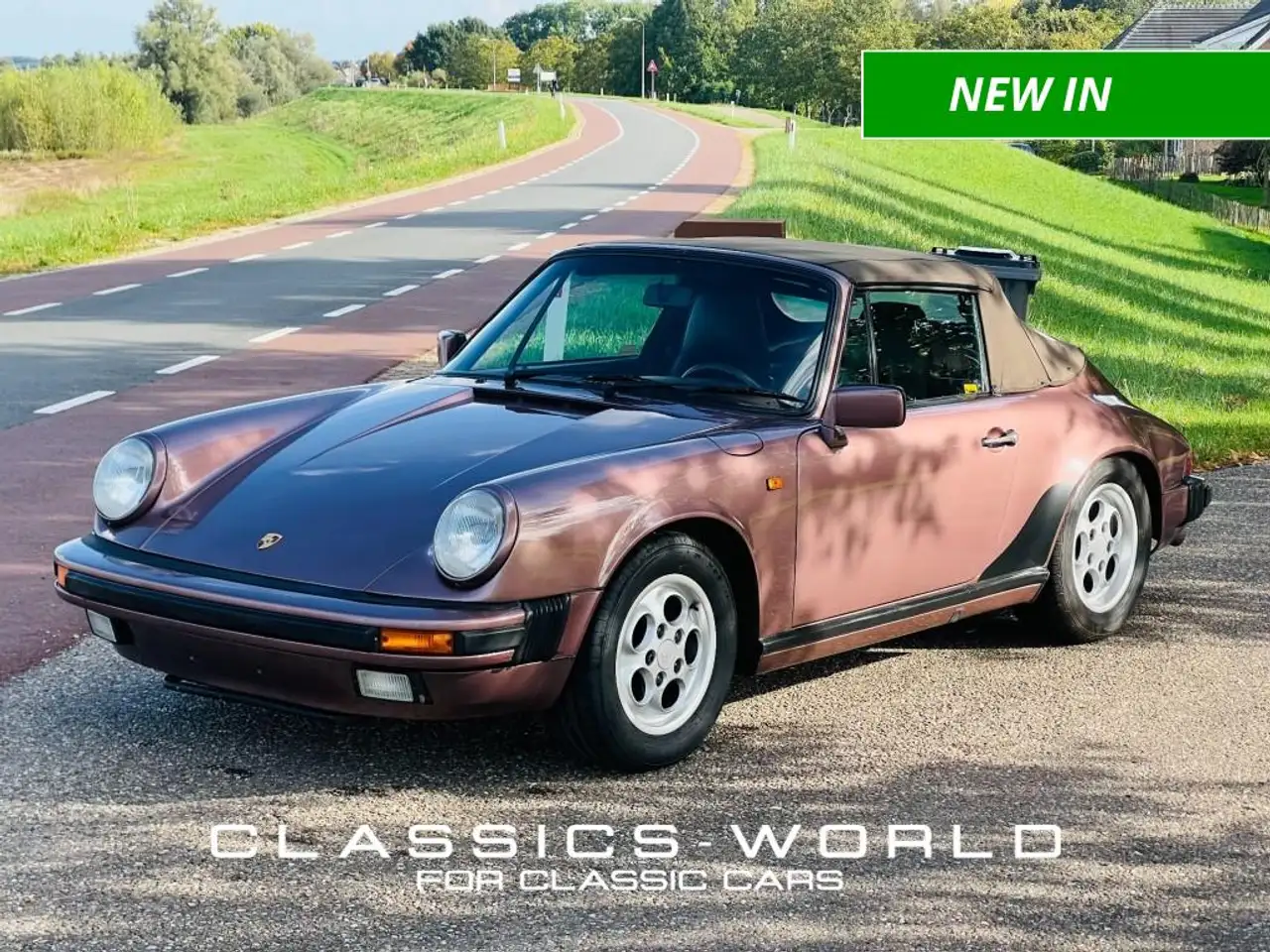 Porsche 911 Carrera 3.2 Cabriolet â Cassis Red â G5, foto 2