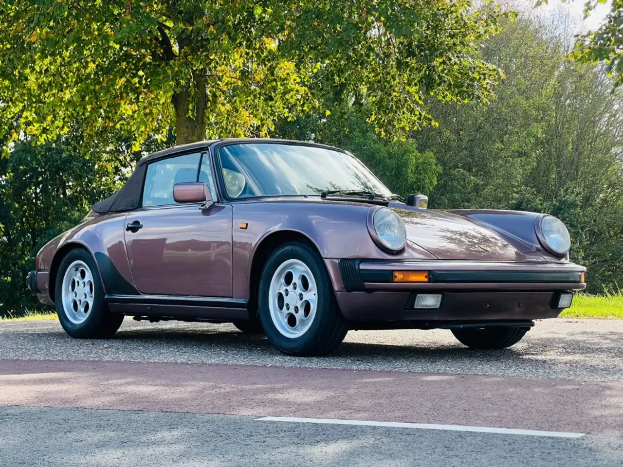 Porsche 911 Carrera 3.2 Cabriolet â Cassis Red â G5, foto 10