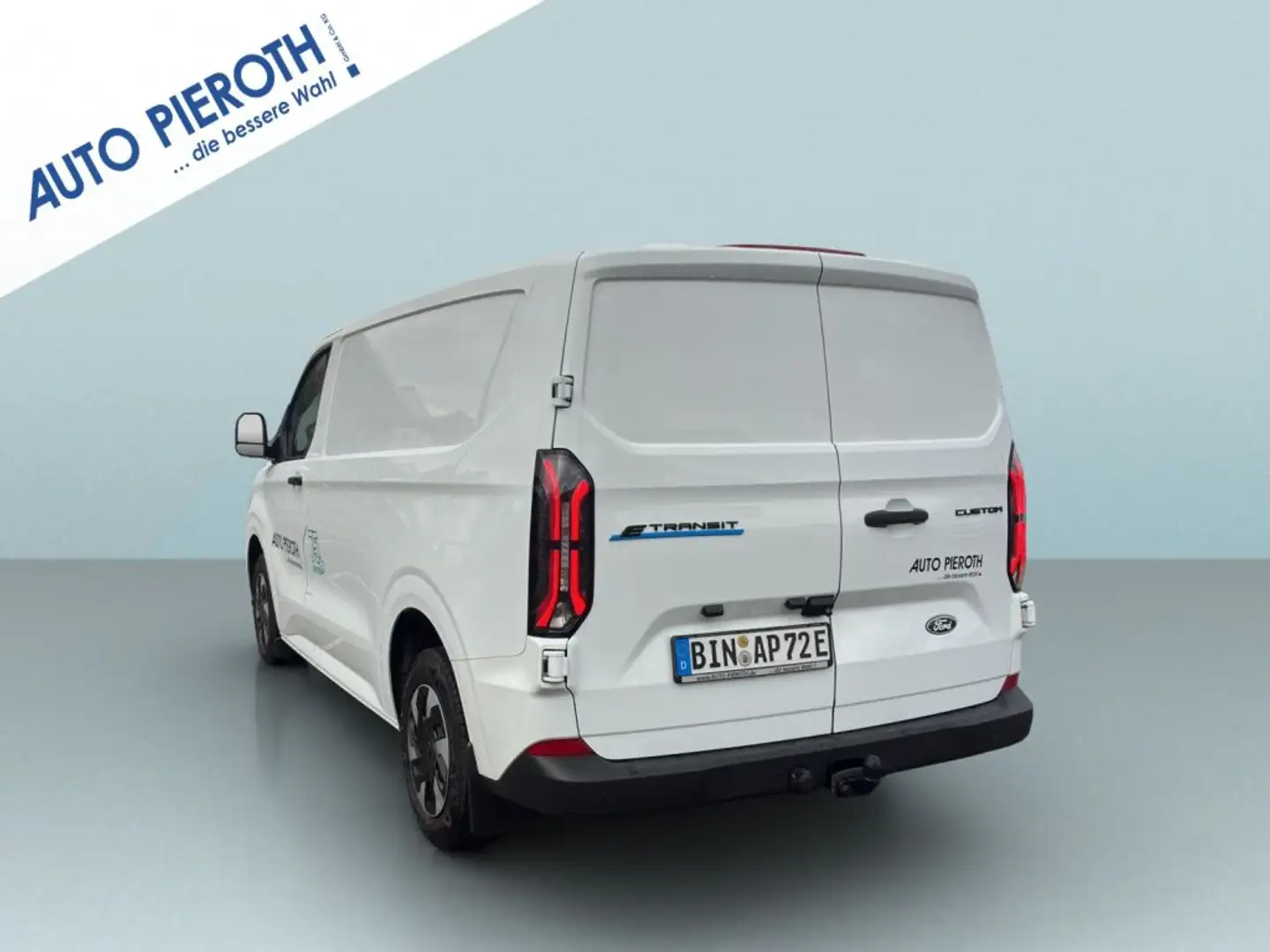 Ford E-Transit Custom 320 L1H1 LKW HA Trend Blanc - 2