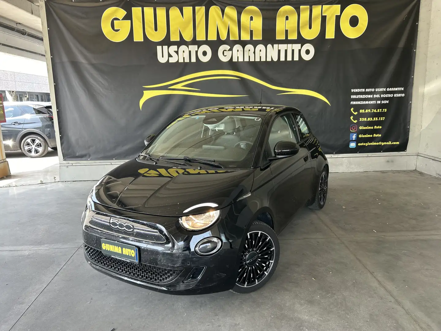 Fiat 500e 500e Icon Schwarz - 1