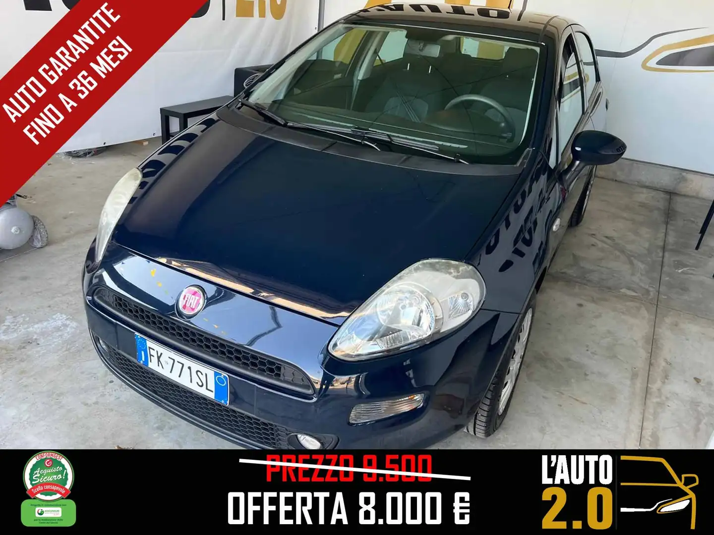 Fiat Punto Punto 5p 1.4 easypower Street Gpl E6 Kék - 1