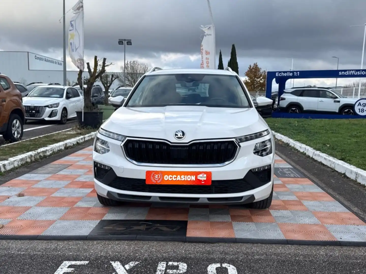 Skoda Kamiq 1.0 TSI 116 BV6 SELECTION Caméra Weiß - 2