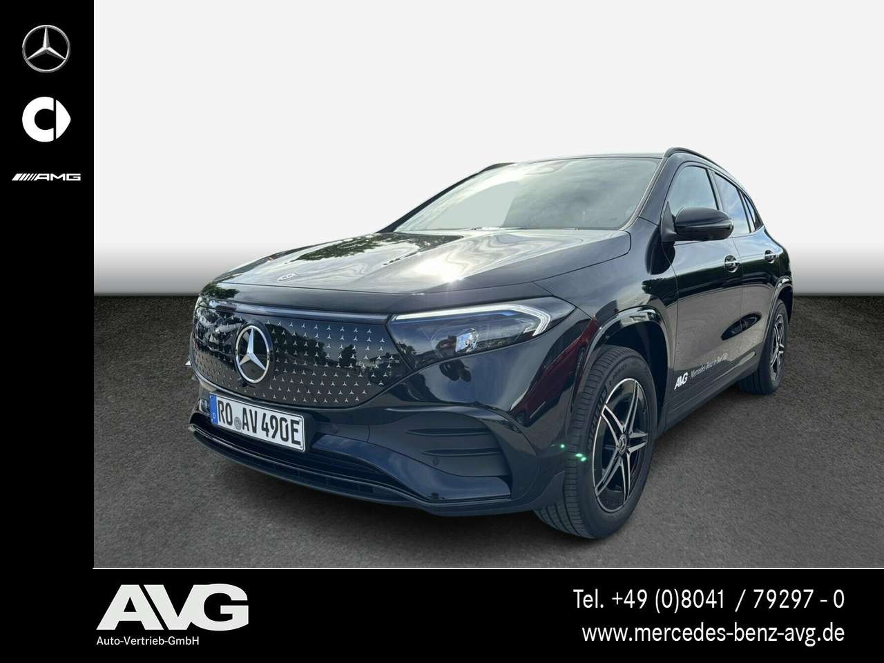Mercedes-Benz EQA 250 — Mercedes-Benz EQA 250 + AMG Advanced+ Pano AHK KeyGo Night 360° AMG Line Navi/Pano.-Dach/Distronic/Keyless-Go/