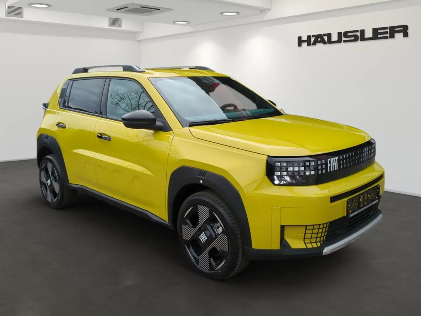 Fiat Grande Panda Elektro La Prima in diesem Jahr noch attraktive Ko Gelb - 1