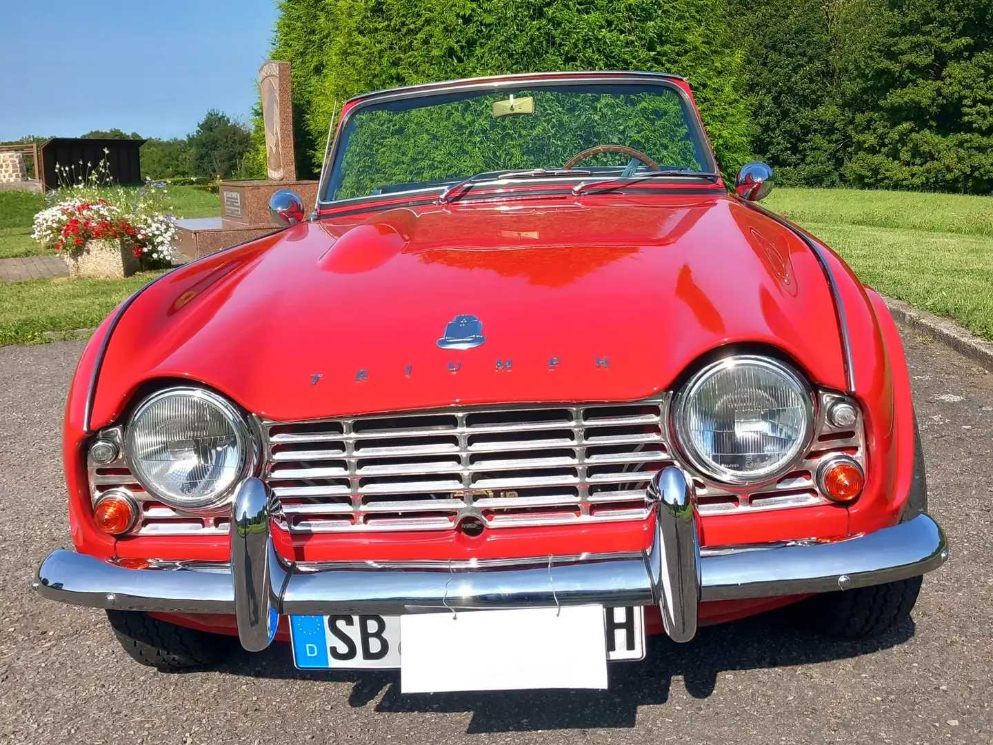 Triumph TR4 Rojo - 2
