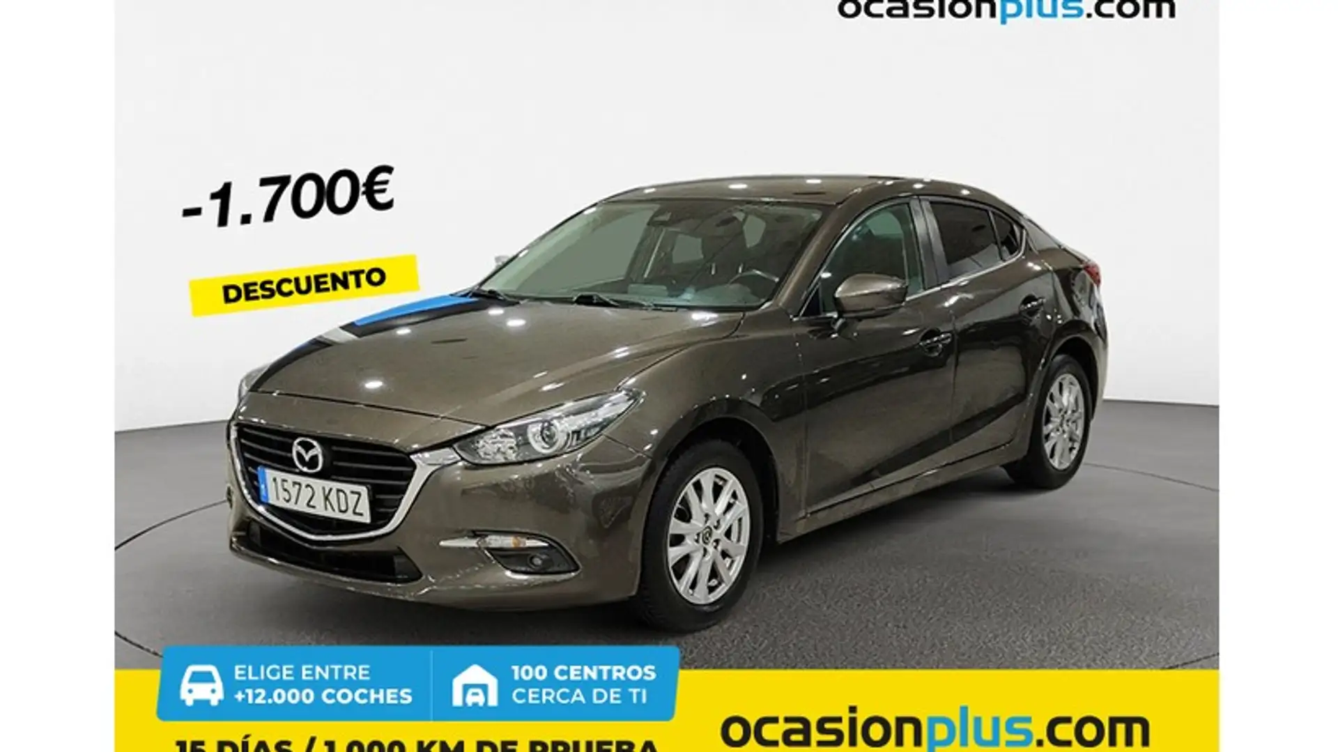 Mazda 3 SportSedan 1.5 Style Confort+Nav. 74kW Negro - 1
