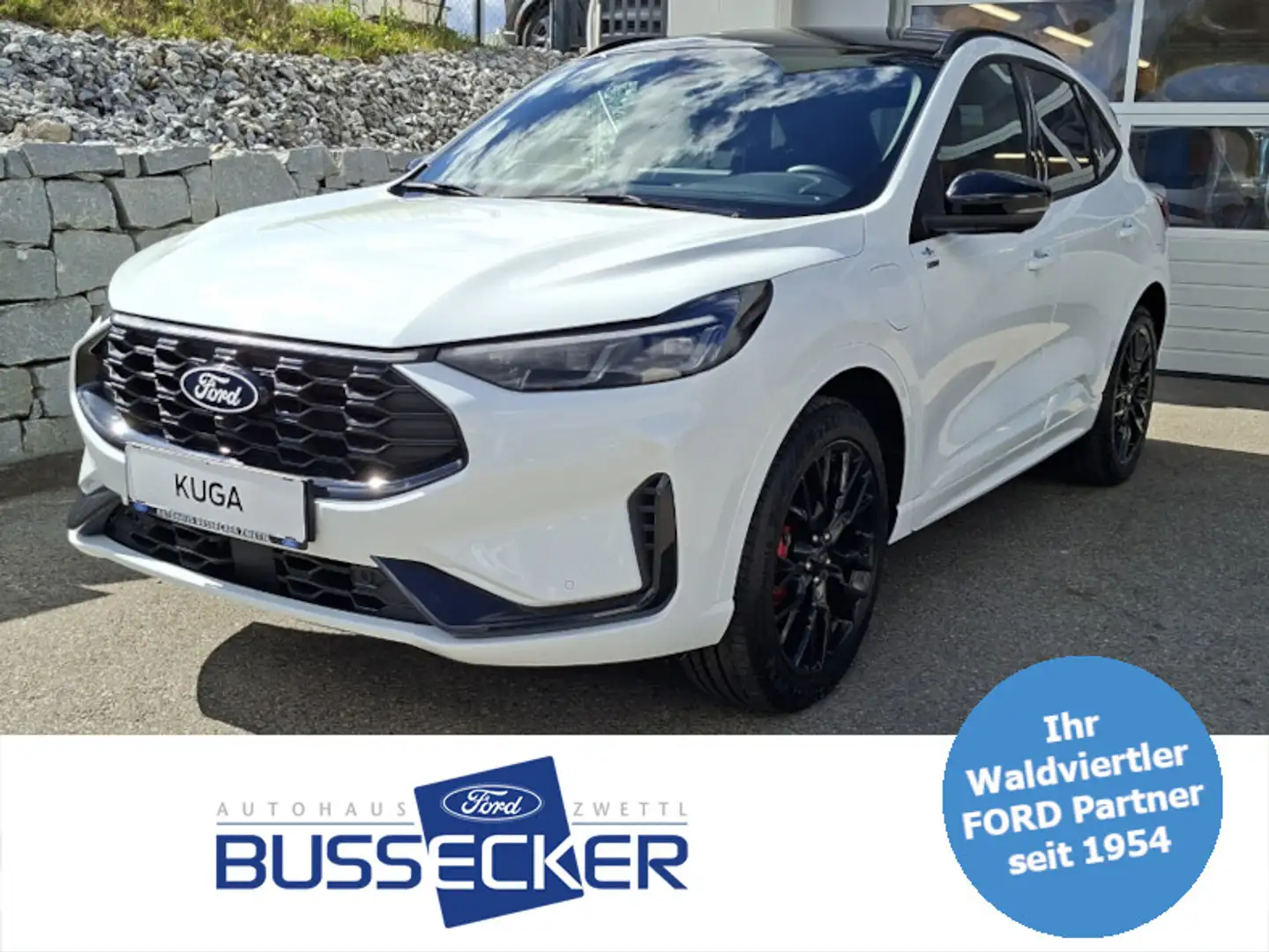Ford Kuga 2,5 Duratec PHEV ST-Line X Aut. Weiß - 1