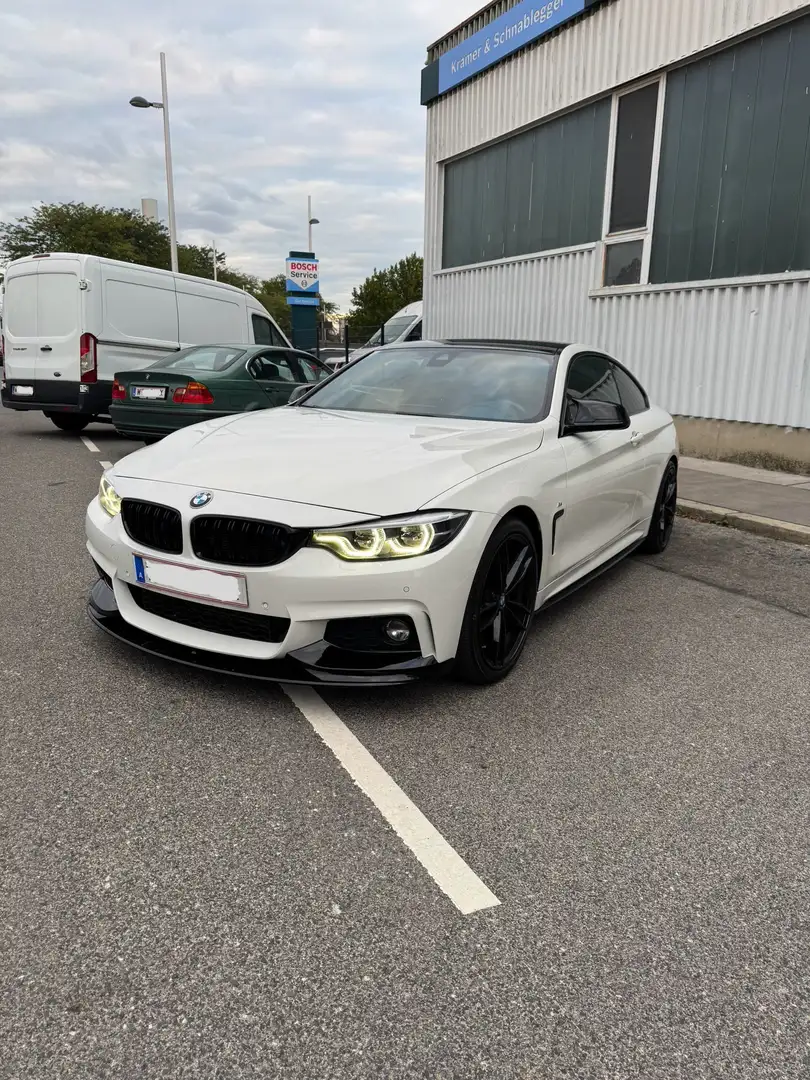BMW 420 420 d M Sport Weiß - 1