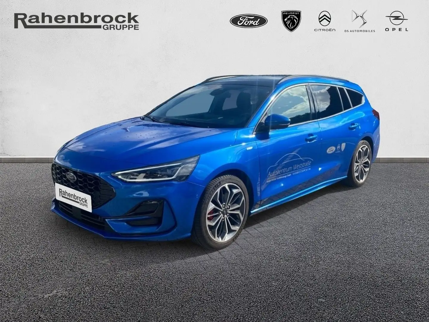 Ford Focus ST-Line X Turnier 155 PS Automatik Blauw - 1