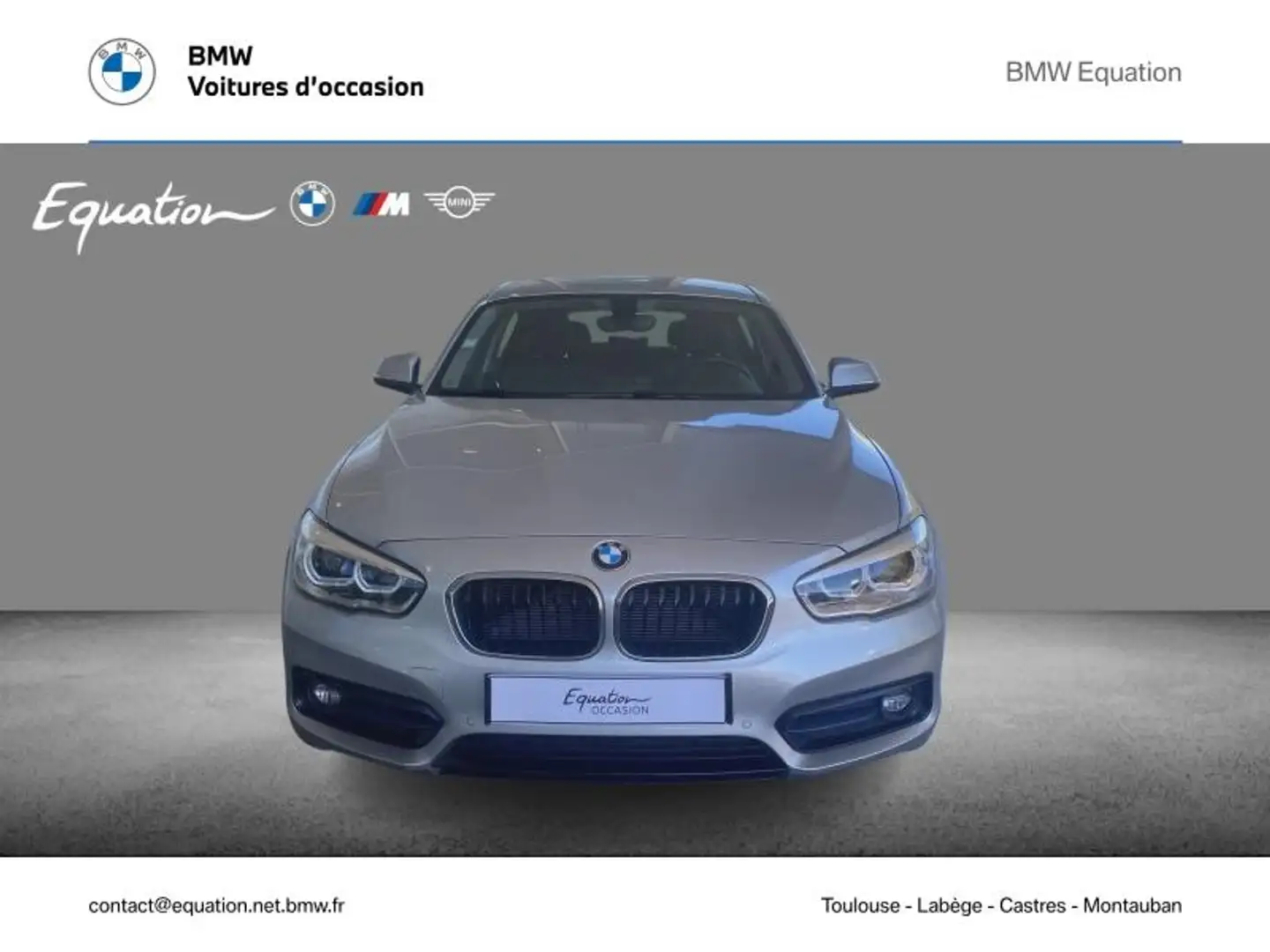 BMW 116 116d 116ch Business Design 5p Euro6c Gris - 2