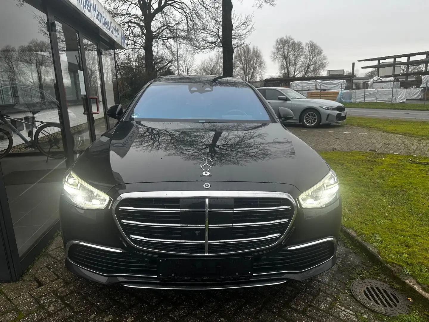 Mercedes-Benz S 580 S580 4M Long/21 AMG/CERAMIC BRAKE/4D BURMESTER Grijs - 2