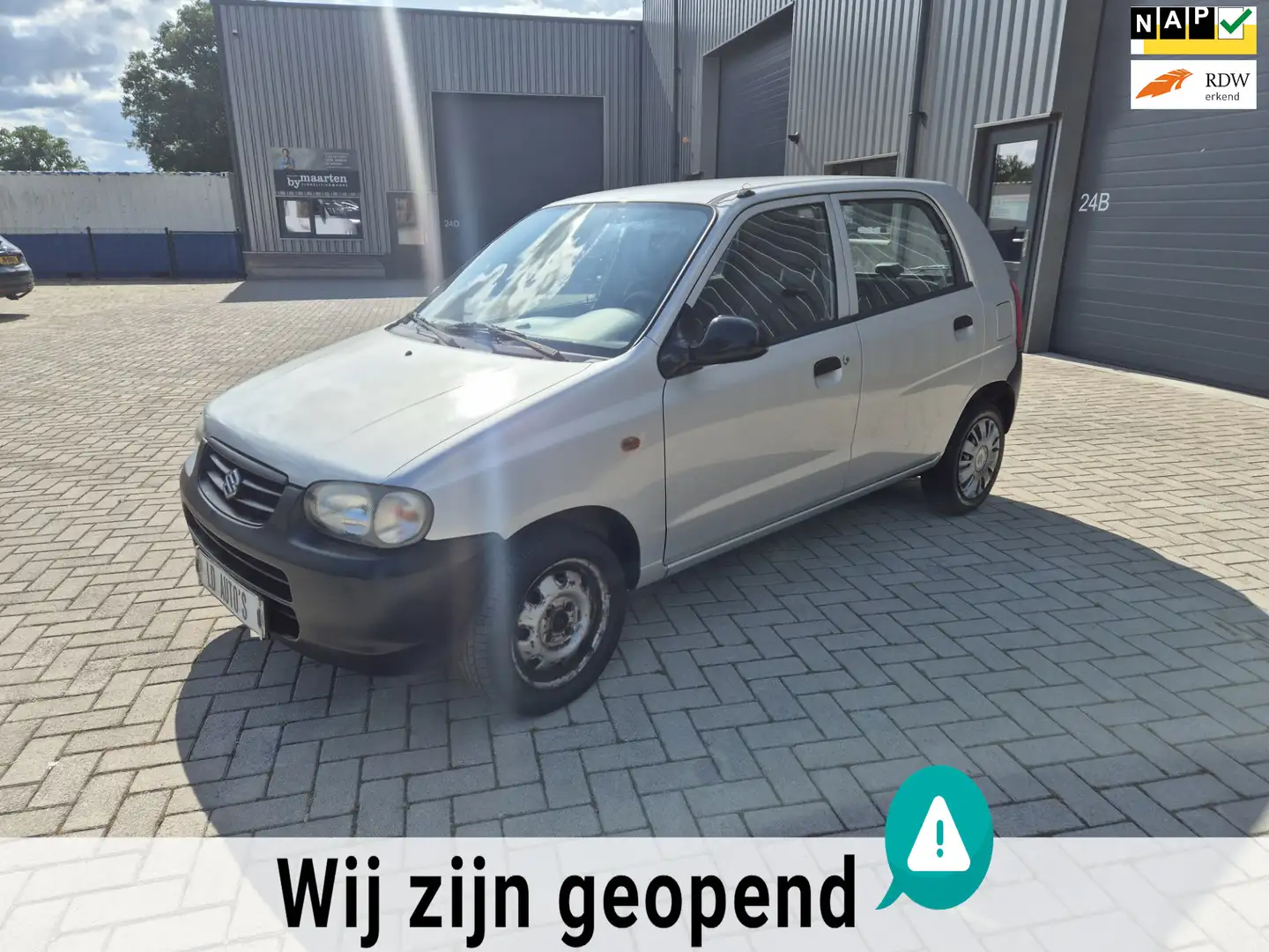 Suzuki Alto 1.1 GX Spirit INRUIL KOOPJE ZO MEENEMEN € 695 Grijs - 1