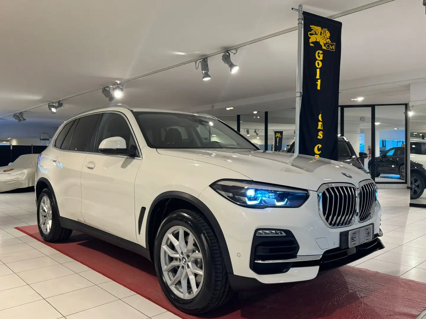 BMW X5 xdrive25d auto GANCIO TRAINO*APPLE CAR PLAY/ANDROI Blanc - 1