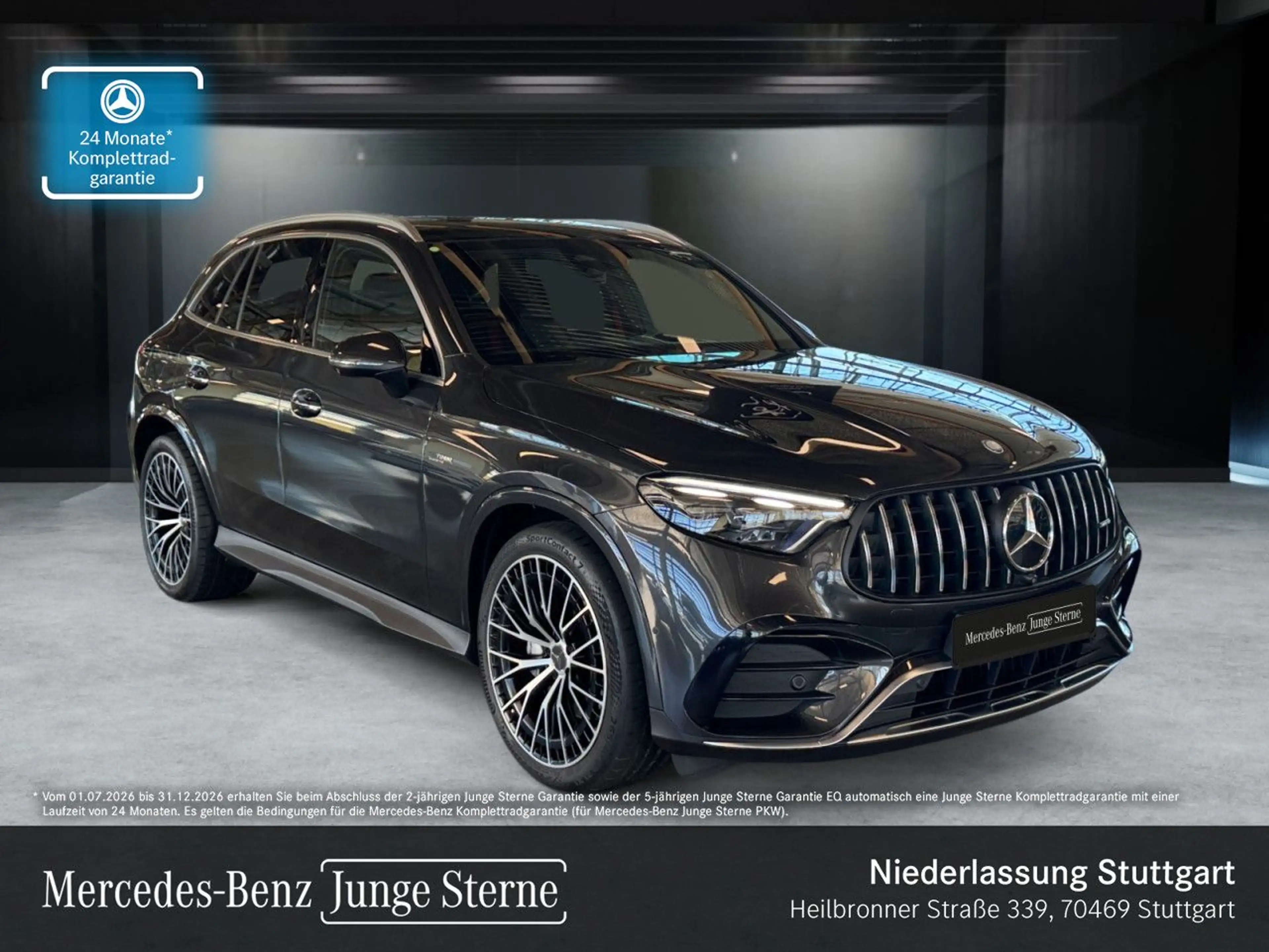 Mercedes-Benz GLC 43 AMG GLC 43 4M PANO+360+AHK+TOTW+KEYLESS+9G