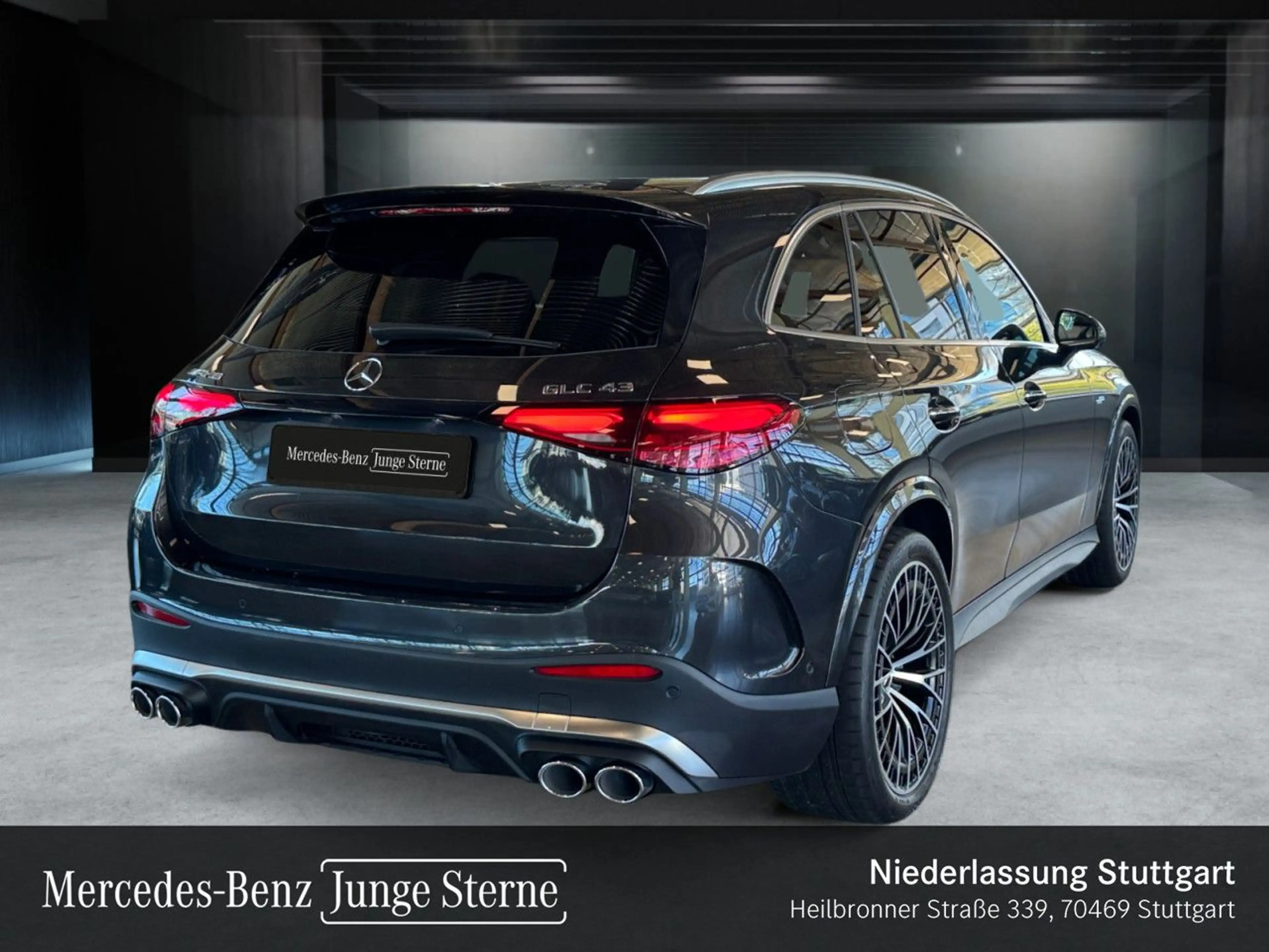 Mercedes-Benz GLC 43 AMG GLC 43 4M PANO+360+AHK+TOTW+KEYLESS+9G — photo 4