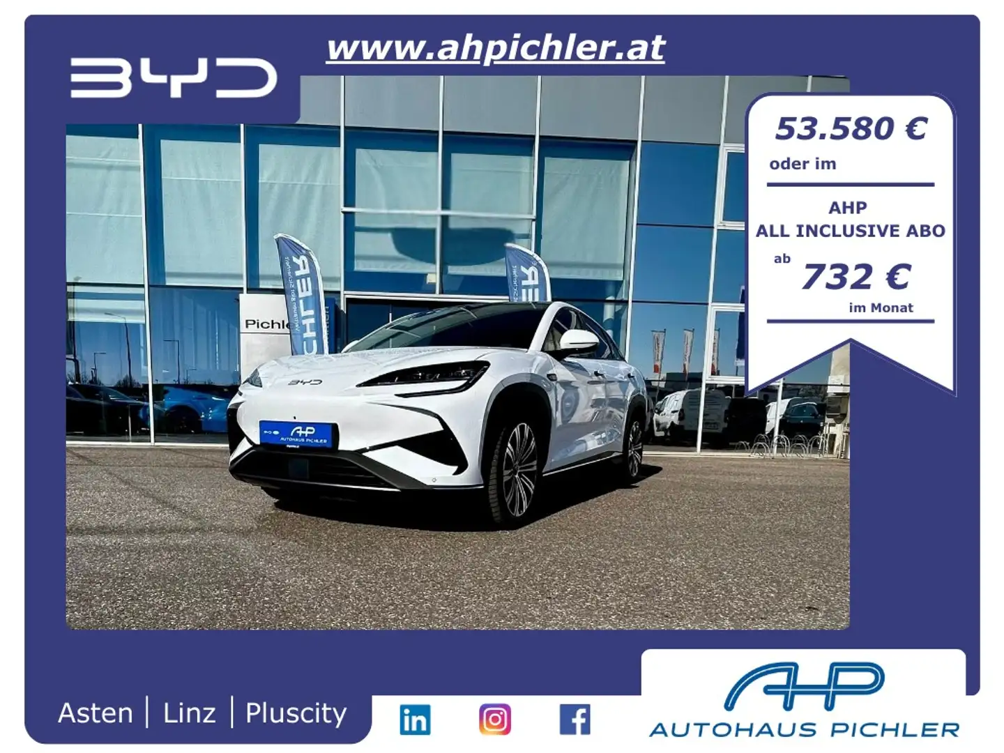 BYD Sealion 7 Excellence AWD 91.5 kWh 530PS LAGER AKTION Weiß - 1