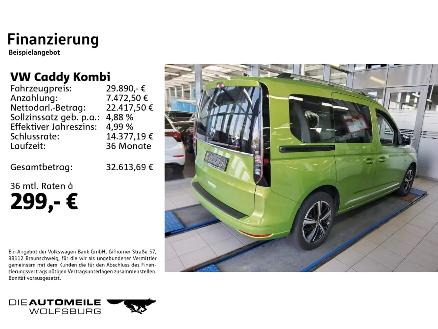 Volkswagen Caddy 1.5 TSI DSG Style Rückkam/ACC/LED Gold - 2
