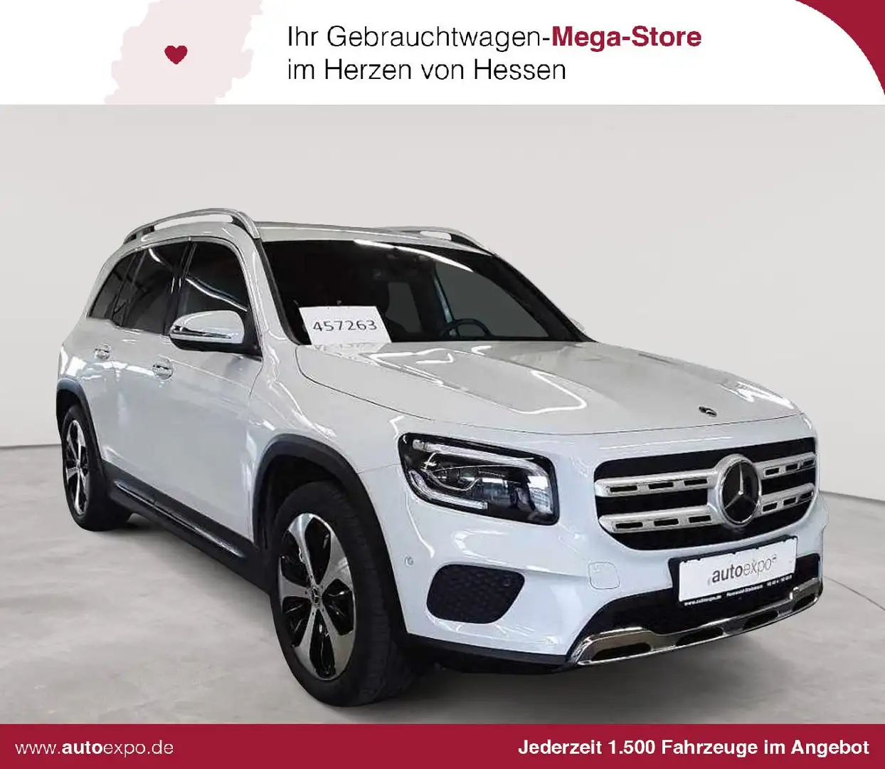 Mercedes-Benz GLB 220 GLB 220d 8G Progressive MultiB MBUX ParkP Bílá - 1
