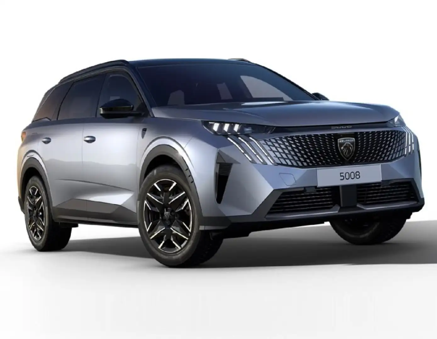 Peugeot 5008 Hybrid 145 e-DCS6 GT+360 Vision Drive Assist Plus Gris - 1