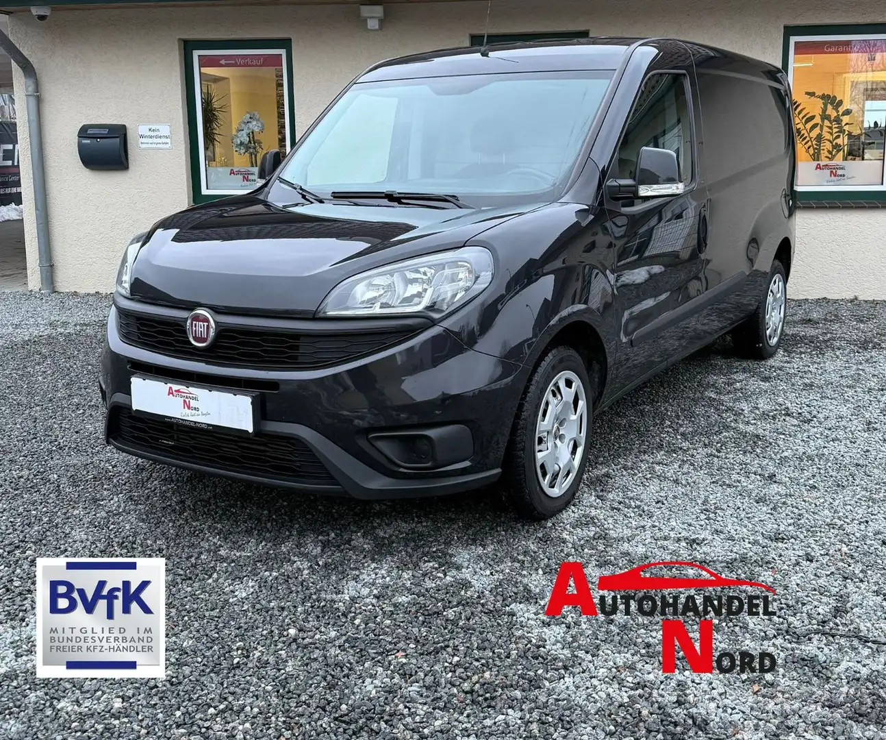Fiat Doblo Maxi Kasten Klima PDC TÜV 12/2027 Schwarz - 1