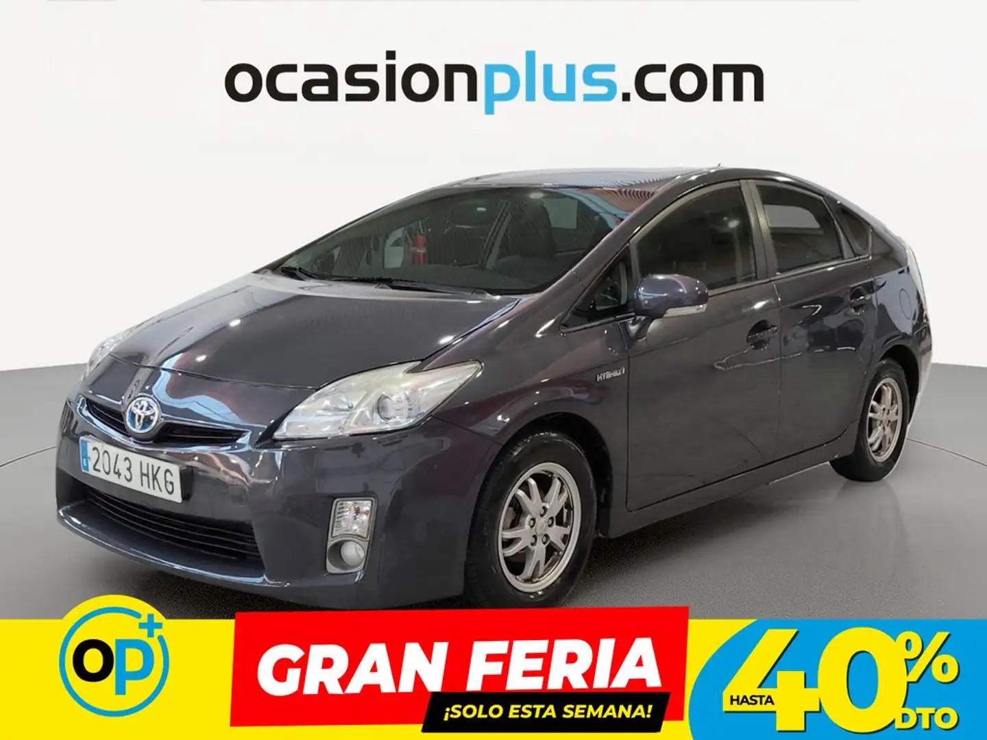 Toyota Prius 1.8 HSD Eco Gris - 1