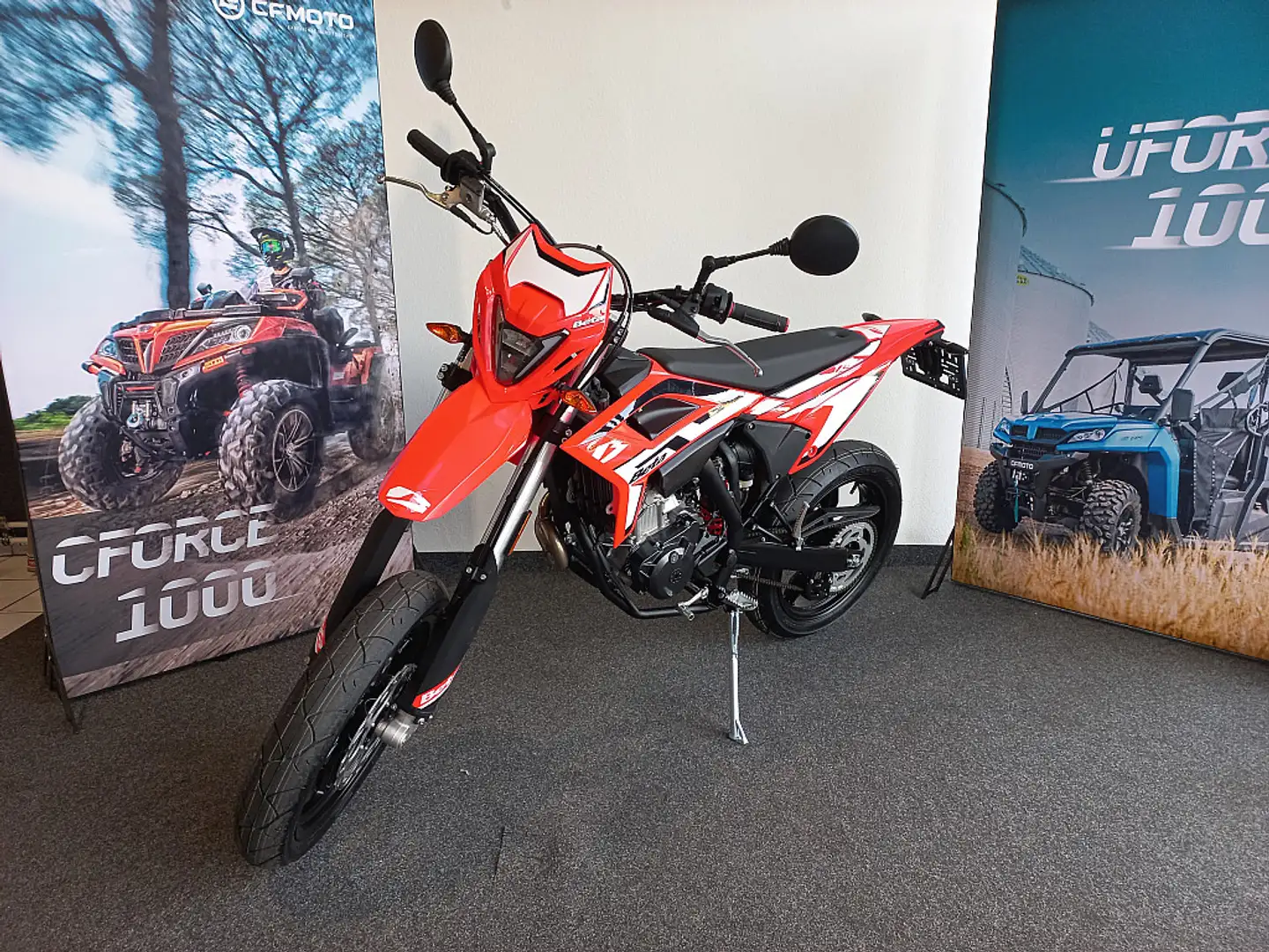 Beta RR Motard 125 4T Rot - 1