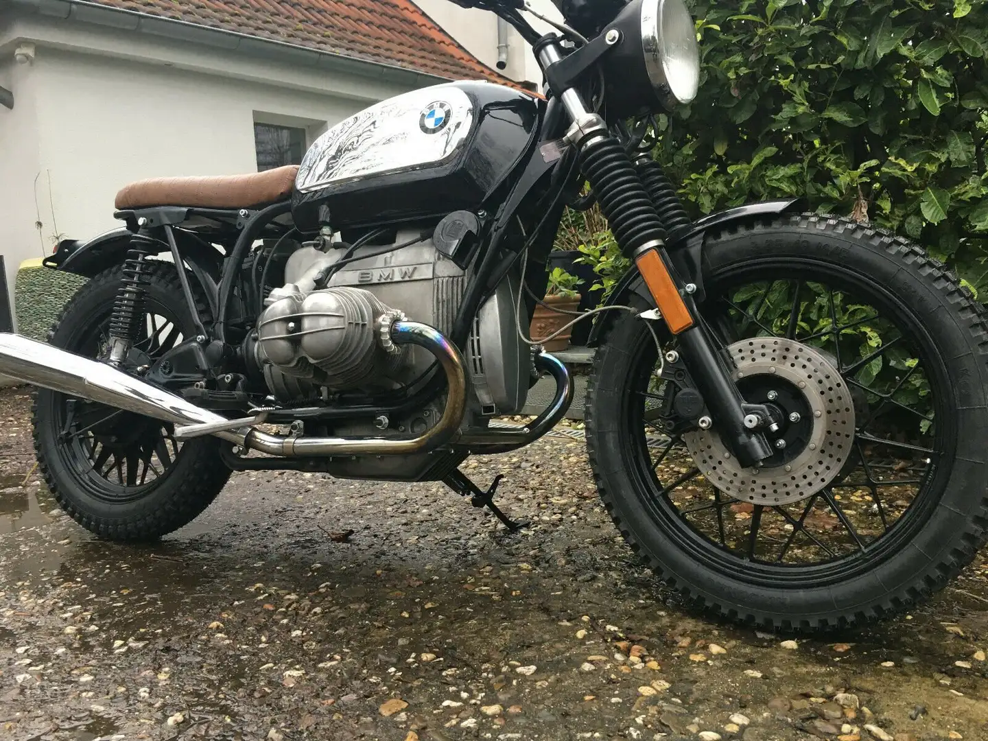 BMW R 80 Racer Zwart - 2