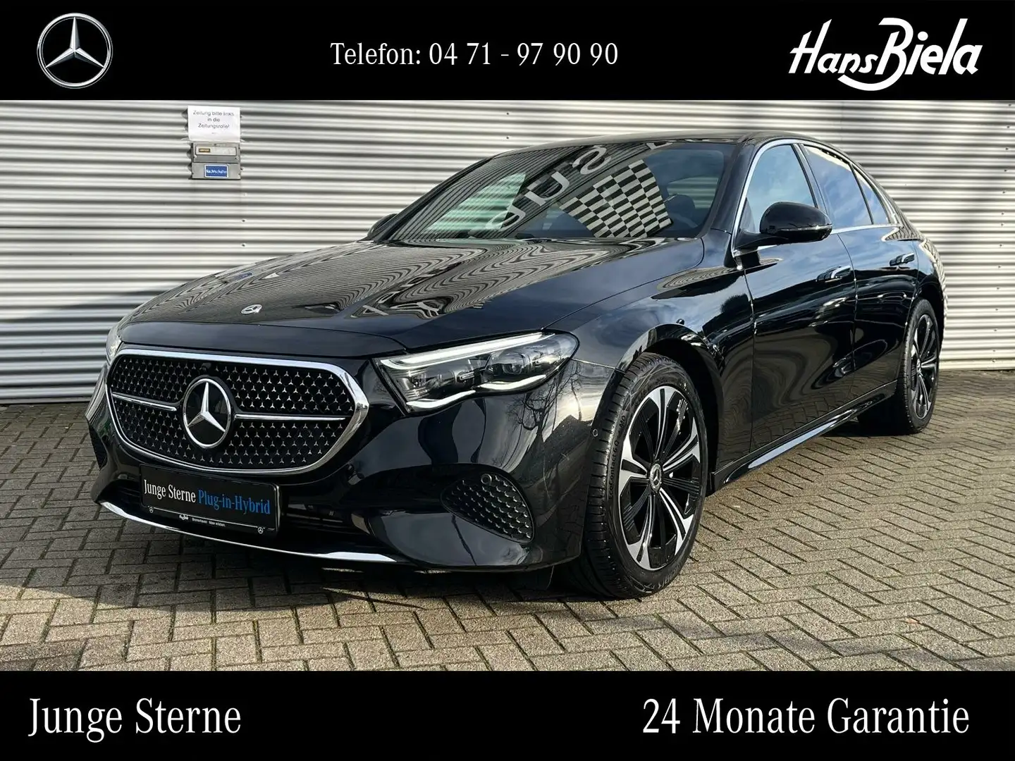 Mercedes-Benz E 300 E 300 de Avantgarde Ad+/Bur/DigLi/AHK/360°/Dis Noir - 1